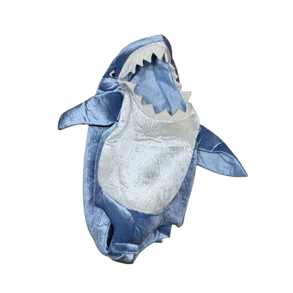 Unisex Child Shark Costume Romper Size 12-18 Months